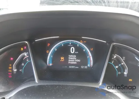 2020 Honda Civic Ex from USA, damaged, VIN 19XFC1F30LE216290